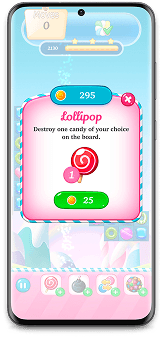 Lollipop booster in action